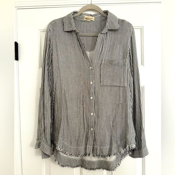 Super soft Cloth & Stone Striped Button Down - Picture 1 of 2